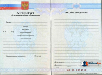 Аттестат 9 классов до 2010